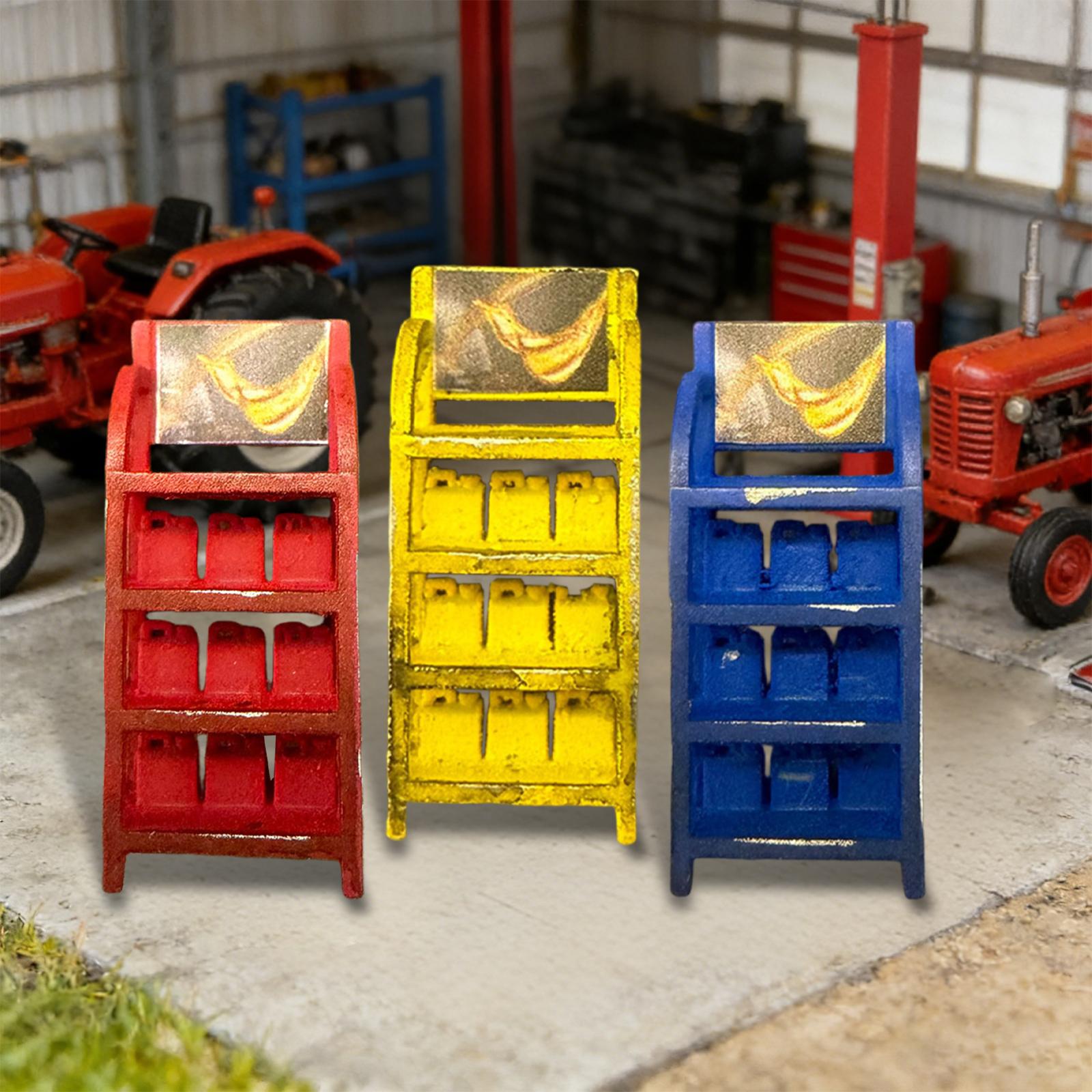 Auto Repair Shop Photos - 1:64 Rak Oli Mobil Model Foto