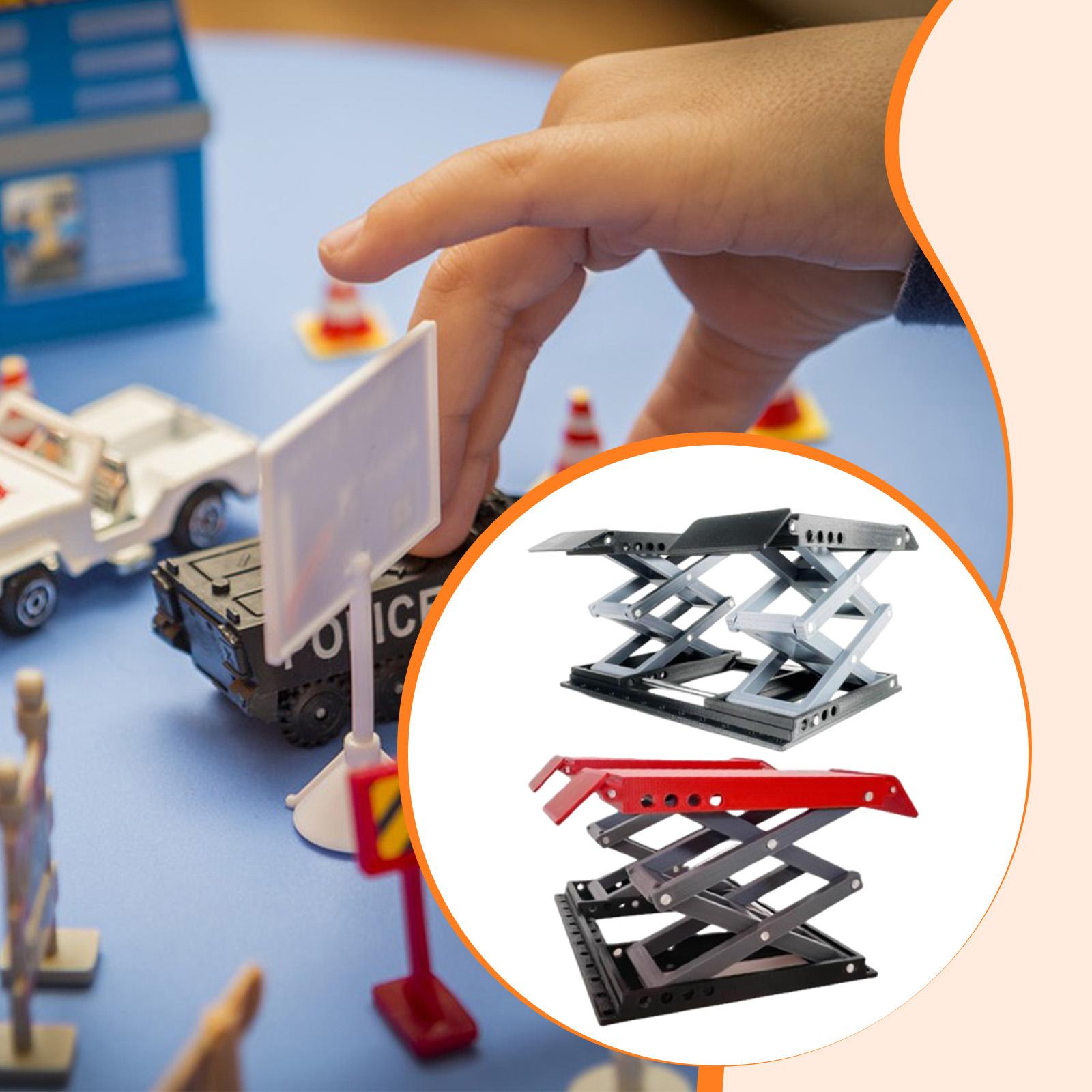 Auto Repair Shop Layout - 1/18 Model Pengangkat Mobil Koleksi Simulasi