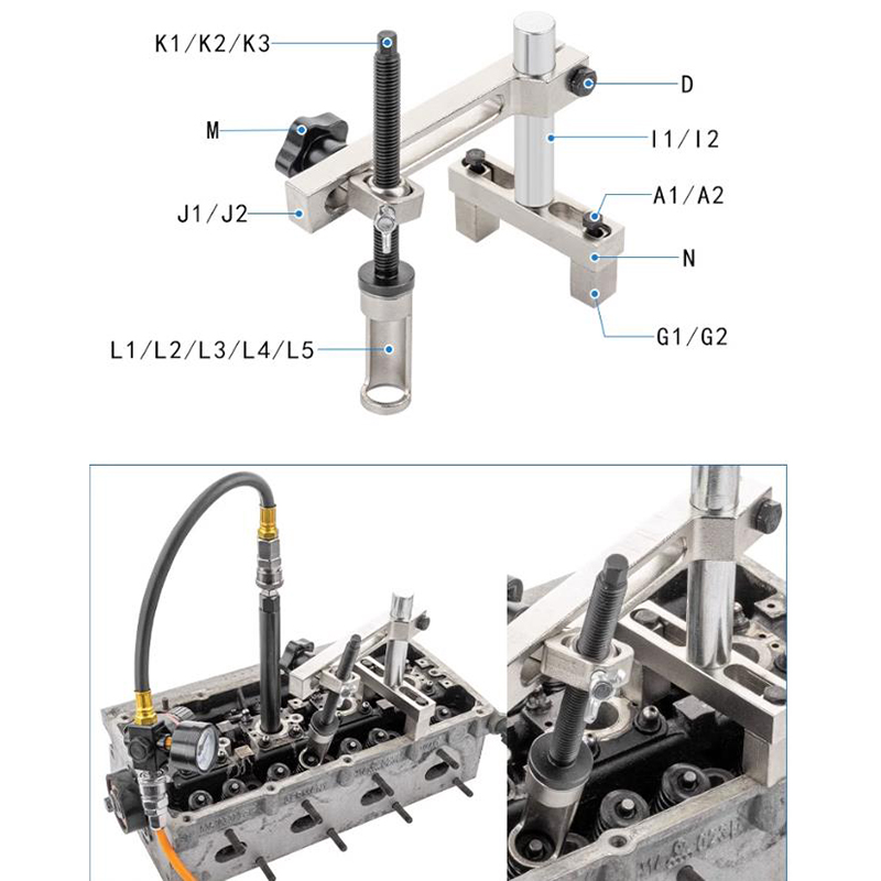 Set peralatan kepala silinder  - Valve Spring Compressor ulasan dan harga