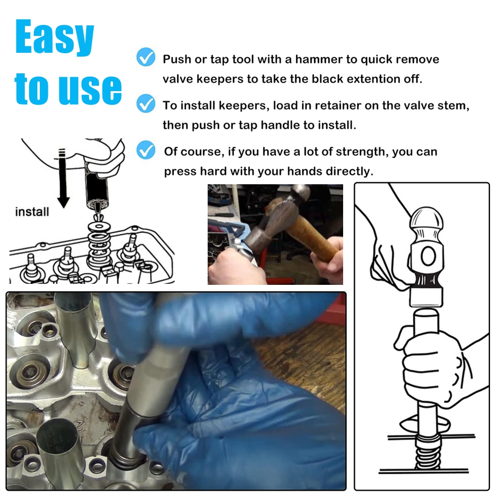 Alat pelepas dan pemasang katu - Valve Spring Compressor ulasan dan harga